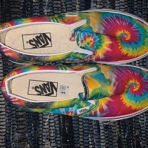tie dye vans
